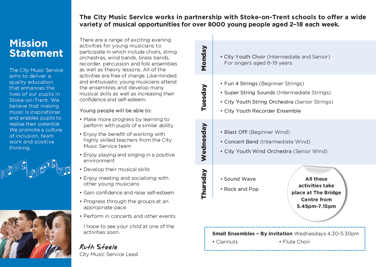 City Music Service Flyer Page 2